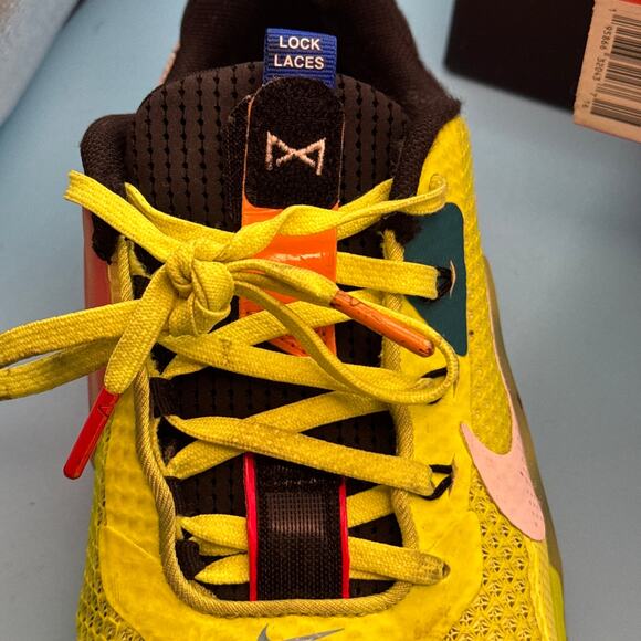 Nike Metcon 7 AMP Volt Bright Spruce Checkered m8 w9.5 - Picture 11 of 13